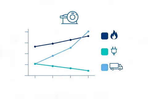 Scope 1 2 3 emissions trend chart